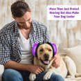 thumbnail image 7 of Famikako Dog Ear Muffs for Noise Protection, Noise Cancelling Headphones for Dogs, 25dB NRR Dog Earmuffs, Dog Ear Plugs for Hearing Protection from Thunder, Fireworks, Vacuums, 7 of 7