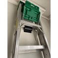 thumbnail image 3 of Tetra-Teknica GMH-01 4-in Steel Wall Mount Ladder and Wheelbarrow Hanger, Matte Black, 3 of 7