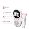 thumbnail image 3 of Sonda detectora de frecuencia cardíaca fetal Doppler con pantalla digital ultrasónica, monitor prenatal para bebés KGS, 3 of 5