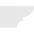 thumbnail image 3 of Ekena Millwork 4"W X 10"H X 16"L Standard Ridgewood Architectural Grade PVC Rafter Tail, 3 of 4