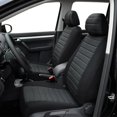 thumbnail image 3 of Fundas universales para asientos de coche, conjunto completo de tela para la mayoría de sedanes, furgonetas, SUVs, camiones, Protector de asientos delanteros y traseros, 3 of 4