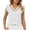 White, variant on Mrat Camisole with Built In Bra Women's Fashion V-Neck Easter Solid Color Loose Tops Blouse Sleeveless Knit Tank Tops for Women S-406 Pink-A S