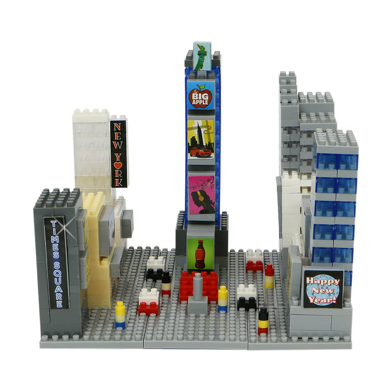 liste bundt Seaport Times Square Mini Building Blocks - Walmart.com