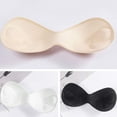 thumbnail image 4 of One-Piece Bra Pads Inserts Removeable Bra Pads Inserts Push up for Sport Bra and Bikini Tops (Whtie), 4 of 4