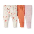 thumbnail image 2 of Moon and Back Kid s 3 Pack Jogger Pants, Pink, 6-12 months, 2 of 3