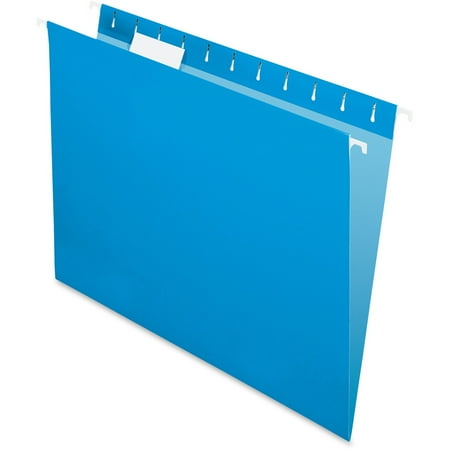 UPC: 0078787816039 | Pendaflex  PFX81603  Colored Hanging Folders  25 / Box  Blue