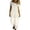 #054-White, variant on Women's Denim Print Jumpsuit, Sleeveless Adjustable Straps with Buttons and Pockets, Casual Overalls for Summer and Daily Wear