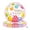 B, variant on DefiDgd 16pcs 7inch Easter Party Supplies Happy Easter Paper Plates,Colorful Bunny Egg Disposable Spring Easter Plates for Holiday Dinners Parties Spring Celebrations Supplies(S)