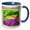Blue/White, variant on 3drose, Lavender Field, 15oz Mug