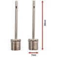 thumbnail image 4 of Stainless Steel Inflator Ball Pump Needle For Inflating Sports Balls, Football, Basketball, Soccer, Rugby, Netball, Volleyball, 4 of 5