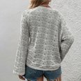 thumbnail image 1 of One Shoulder Sweater, Cotton Knitted Sweater Loose Sleeves For Women For Outdoors ANGGREK Otros, 1 of 6