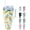 style 7, variant on 40 oz Tumbler with Handle and Straw, Stainless Steel Insulated Cup with Leak Proof Lid and Straw Lid, Keep Drinks Cold and Hot for Hours(Pineapple)