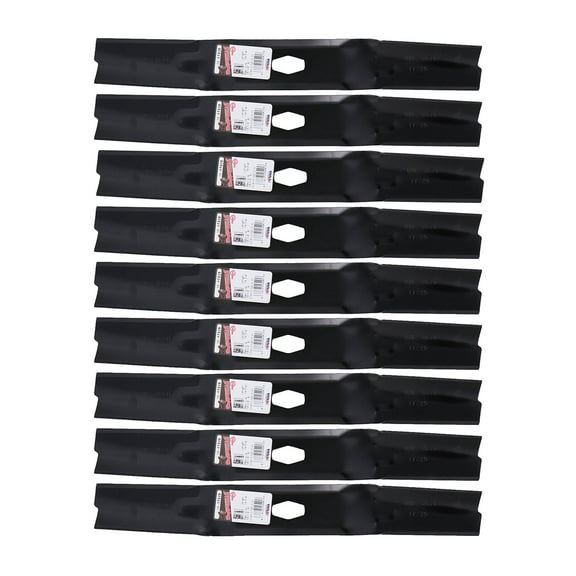 9 Rotary® 17225 Hi Lift Mower Blades for MTD® 742P05086 74205086 54in. Deck