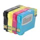 thumbnail image 4 of 4 Colors Printer Cartridge, High Efficiency Ink Cartridges Clear Printing Black Cyan Magenta Yellow For EXPRESSION XP-101 201 211 ANGGREK CF1019, 4 of 8