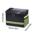 thumbnail image 3 of Bolsa para Manillar de Tubo Superior de Bicicleta, Gran Capacidad, Impermeable, Bolsa Frontal para Bicicleta, Soporte Transparente para Teléfono., 3 of 6