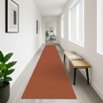 thumbnail image 7 of Glattice Hallway Runner 2x12 Washable Runners for Hallways Cotton Rubber Backed Kitchen Runner Braided Indoor Floor Carpet Runners for Entryway/Hallway/Kitchen/Bedroom, Rustic Orange/Tan, 7 of 7
