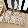 thumbnail image 2 of White Christmas Gingerbread Man Pattern Door Rugs,Washable Non Slip Door Mats Indoor,Decorative Door Mats,Entry Mat Indoor for Entrance,Bedroom,Kitchen,Bathroom,16"x24", 2 of 6