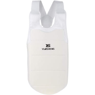 Chest Guard Taekwondo Mma Body Chest Protector Unisex Adults Pu Leather