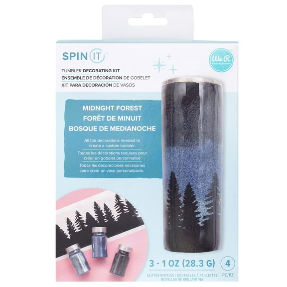 We R Spin It Decorating Kit-Midnight Forest