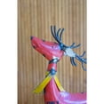 thumbnail image 3 of Kalalou Inc Set Of Two Recycled Metal Deer - One Each Color, 3 of 5