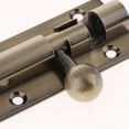 thumbnail image 4 of veasfak Door Slide Lock Bolt Latch Barrel for Home Gate Security 4inch Bronze, 4 of 9