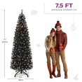 thumbnail image 4 of Árbol de Navidad artificial preiluminado YITAHOME 2,3 m con 350 luces, 4 of 8