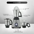 thumbnail image 3 of Preethi Mixer Grinder, 13 x 8.6 x 12.5 inches, Black, Silver, 3 of 5