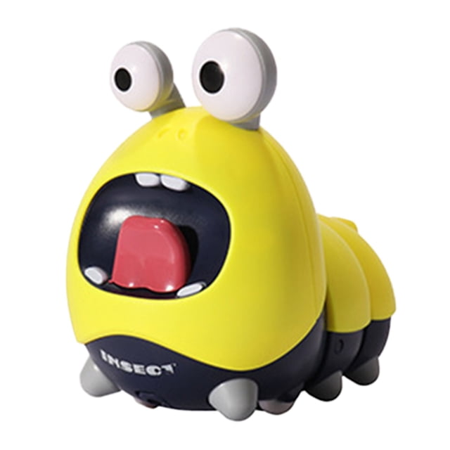 Rocking Crawling Insect Toy, Motorized Owl Beetle Model with Remote Control, Educational STEM Puzzle for Kids, Interactive Walking Robot Ages 3+