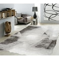 thumbnail image 4 of Pasargad Home Astrid 5' x 8' Hand-Tufted Bamboo Silk and Wool Brown/Green Rug - All Ages, Indoors, 4 of 6