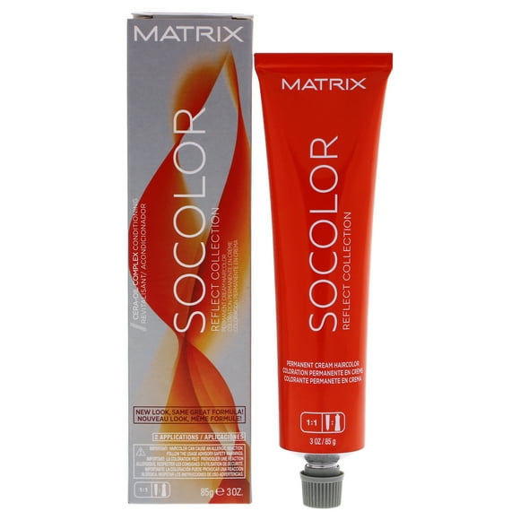 Socolor Reflect Collection Cream Hair Color 4RVPlus - Dark Brown Red Violet Plus