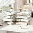 thumbnail image 5 of 4-Tier Paper Organizer for Desk, Stackable Desk Organizer Paper Tray, 5 of 8