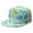 Cute Baby, variant on Cute Baby Dinosaur Flat Brim Hat - Watercolor Dino Print Adjustable Baseball Cap for Streetwear Fans