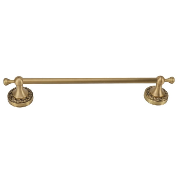 Toallero de Cobre que Ahorra Espacio 40 Cm Diseño de Varilla única Estructura Colgante única Toallero Multiusos para Baño ANGGREK Otros