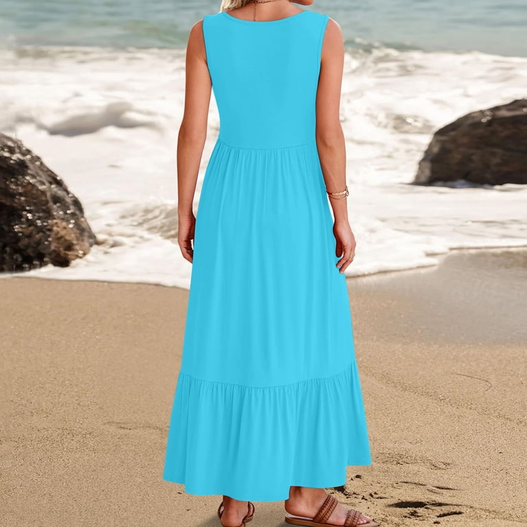 straight summer dress for ladies Women's Summer Dresses