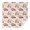 Red Truck With, variant on Red Truck with Fall Pumpkins Pattern Square Tablecloth,Waterproof Square Table Cover,Wipeable Spillproof Washable Table Cover for Home Kitchen Party Decor 42"X42"(107x107cm)