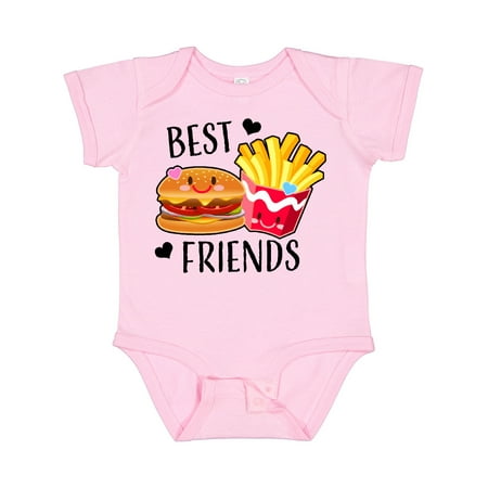 

Inktastic Best Friends Burger and Fries Gift Baby Boy or Baby Girl Bodysuit