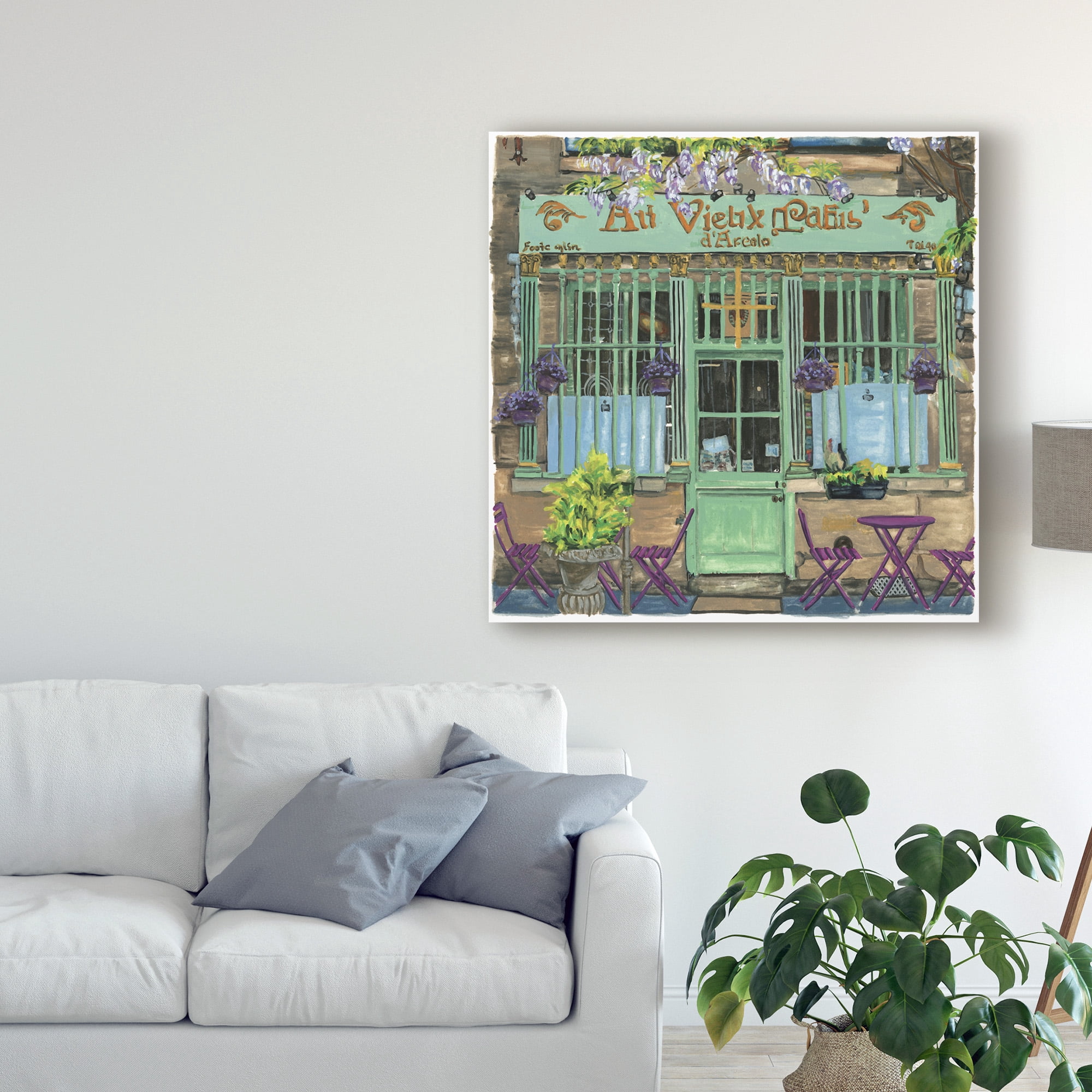 Trademark Fine Art 'Spot III' Canvas Art by Melissa Wang