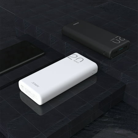JOWAY Power-Bank with Dual USB Charging Ports 10000mAh/20000mAh Large ...