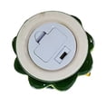 thumbnail image 2 of Kurt S. Adler C9537 Battery Operated LED Ceramic Green Christmas Tree, 2 of 6