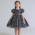 thumbnail image 6 of Vividxx Girl's Dresses Tutu Gown With Sleeves For Birthday Party Pageant Performance And 9-10 Years, 6 of 6