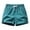 Blue, variant on Men's Beach Shorts Summer Elastic Waist Lightweight Sport Shorts Solid Color Casual Comfortable Short Pants with Drawstring Pocket