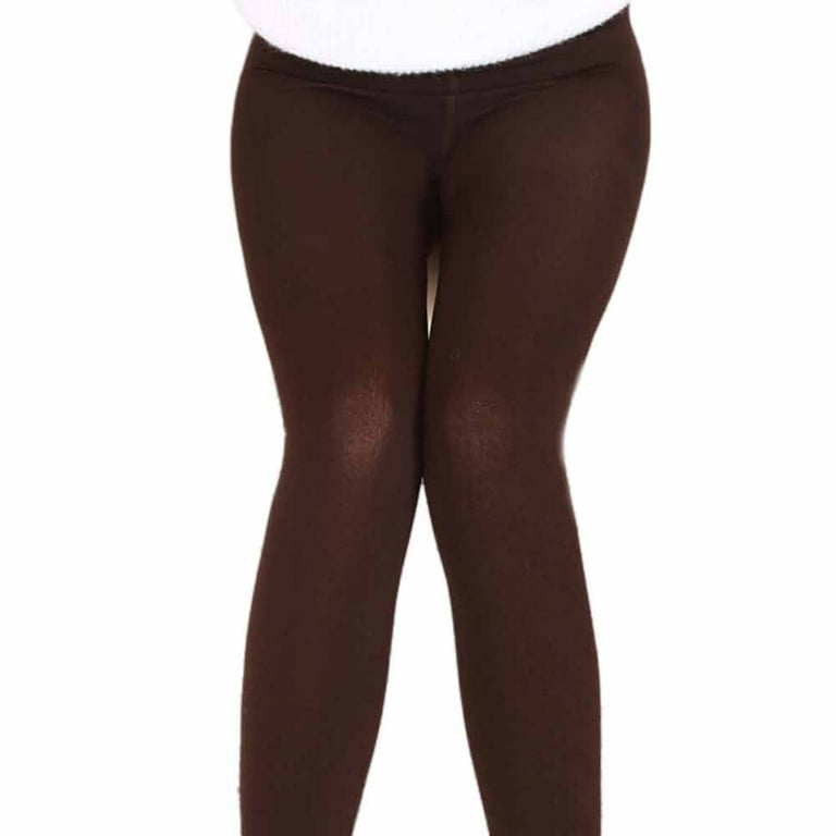 Women & Plus Cotton High Waist Full Length Cotton Workout Leggings  (BLACK/BLACK, L) 