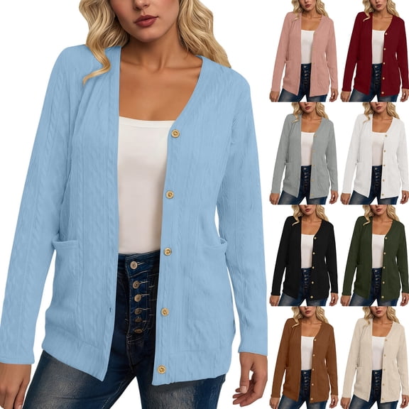 Nooxsoe Womens Knit Cardigan Fall S Trendy Casual Knit Cardigan Lightweight Soft Dressy Casual Lightweight Cardigan Sweaters Open Front Sweater Cardigan Sweater for Women Beige S