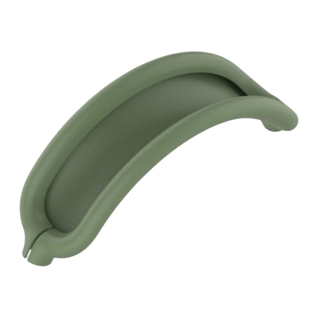 Funda de silicona suave y cómoda para diadema, accesorio para auriculares inalámbricos. Verde