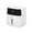 Black#2, variant on Sensor Automatic Toilet Paper Dispenser Wall-Mounted Tissue Box with Transparent View Window 1-Piece White Plastic Bathroom Organizer for Household Commercial Use