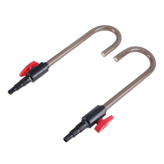 Aquarium Water Changing Device Easy Use Hook Shaped Water Changer for Tanks Water Changer Pipe Accessories