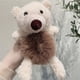 thumbnail image 5 of 2x Hair Ties Cute Bear Cintas de Algodón Esponjosas para Mujeres Y Niñas Caramelo Azul Gris Yuyangstore Cintas para el pelo, 5 of 8