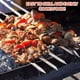 thumbnail image 3 of Pinchos para barbacoa de 16 pulgadas yeacher 10 Uds brochetas planas de Acero inoxidable reutilizables, 3 of 6