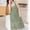 Green, variant on Women Nightgown Long Nightgowns Flannel Chemises Chemise Sleeveless Square Neckline Pink Below-the-Knee Moomoo Nightgown