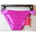 thumbnail image 4 of Hula Honey PINK/LILAC Crochet Side Tab Hipster Bikini Swim Bottom, US X-Large, 4 of 4
